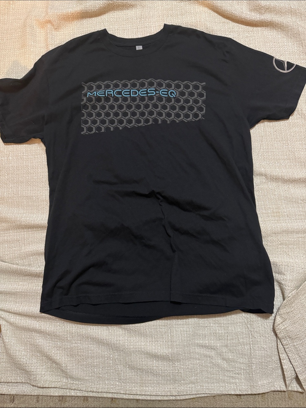 Men's Black Mercedes-Benz Logo T-Shirt XL